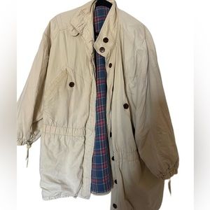 Vintage Rubbish 90s Y2k Oversized Flannel Yellowstone Zip Up Ranch Jacket